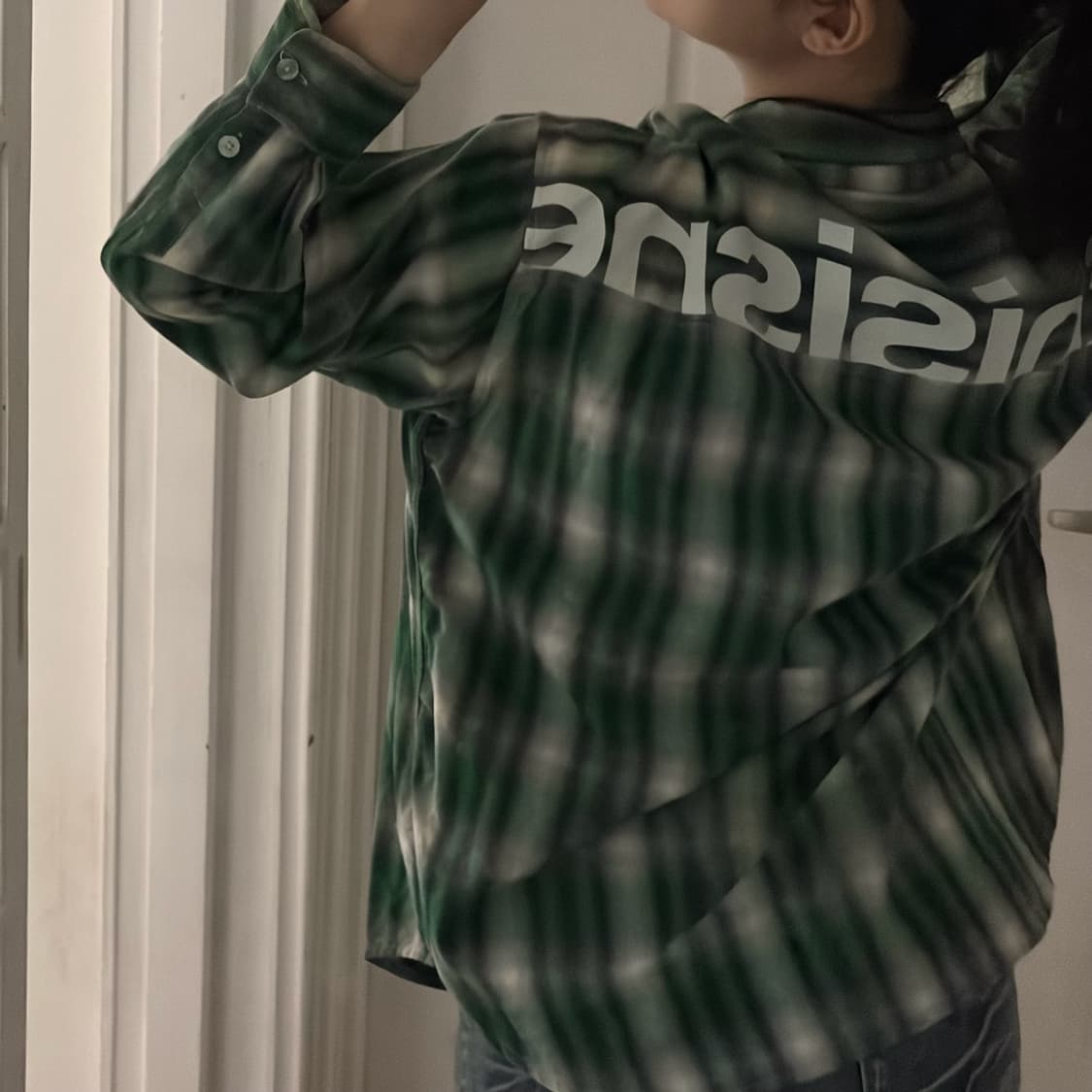 디스이즈네버댓 체크남방 상품이미지2