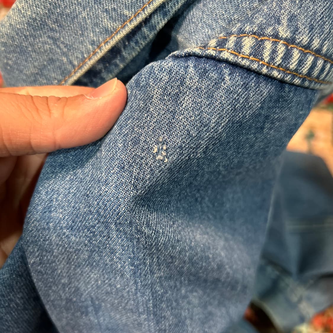 [M] 00s 리바이스 made in usa 데님 트러커 자켓 상품이미지8