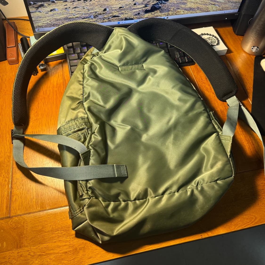 요시다 포터 탱커 데이팩 세이지그린(올리브) 상품이미지3