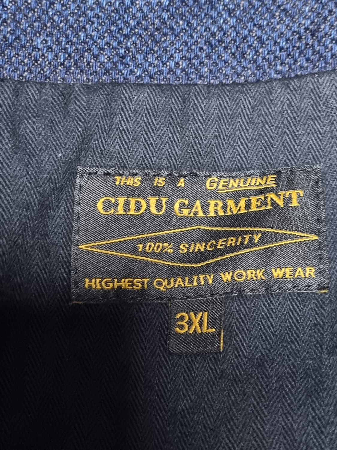 Cidu 검도복 원단 라이딩자켓 상품이미지8