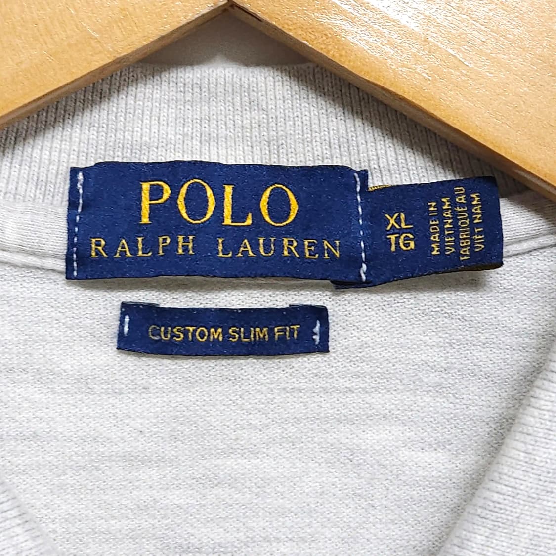110)POLO 폴로 랄프로렌 반팔 카라티 라이트그레이 상품이미지5