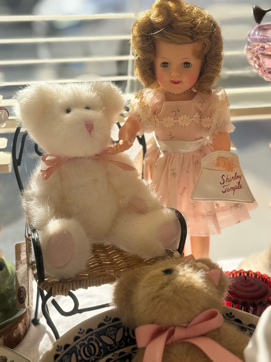 1930 셜리템플 미국빈티지인형/핑크원피스 상품이미지1