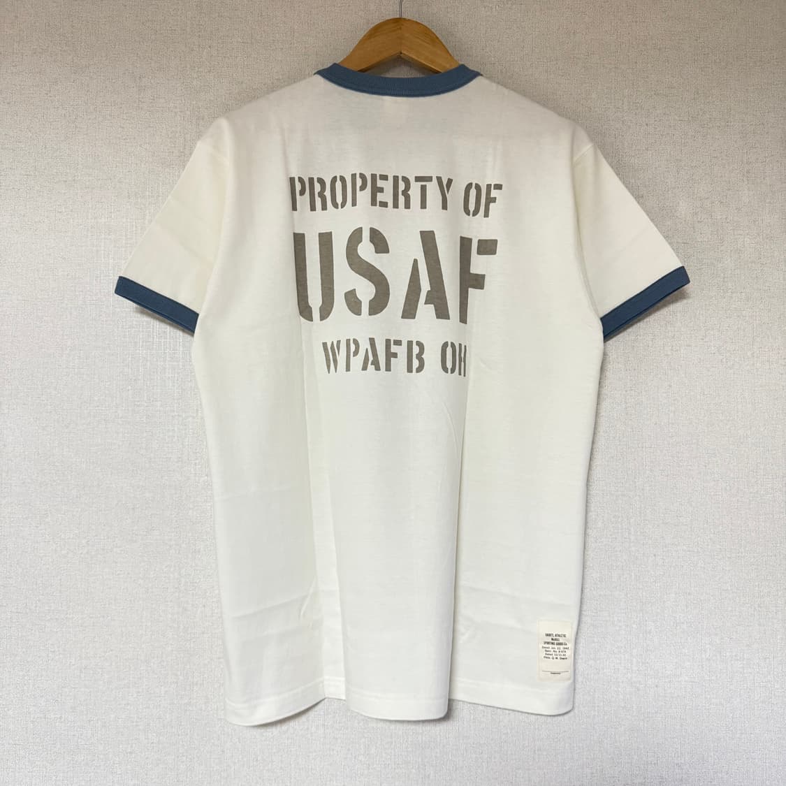 [XL]토이즈맥코이 "USAF" 데드스탁 링거 티셔츠 상품이미지2