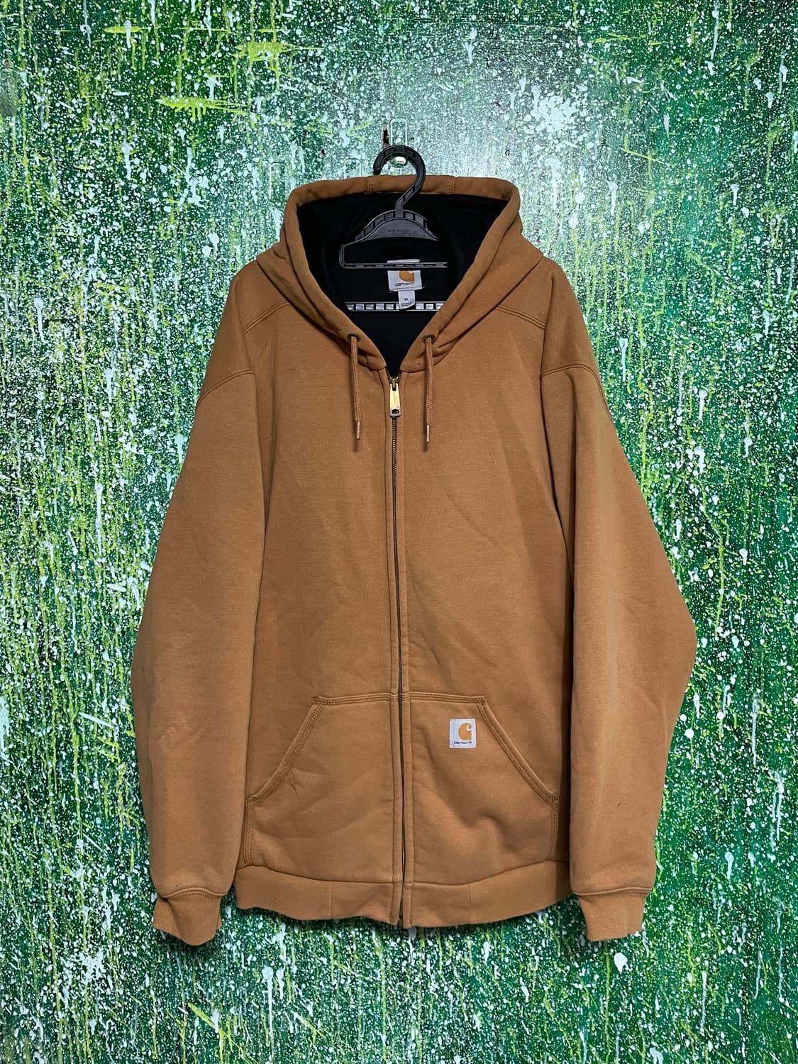 칼하트 된장 써멀 후드집업 XL 상품이미지4