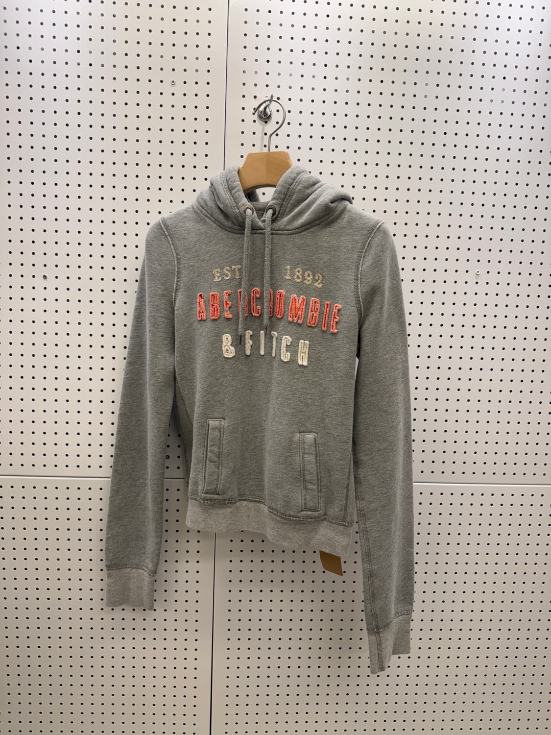 아베크롬비 빈티지 아치 로고 후드티 U1626 상품이미지1