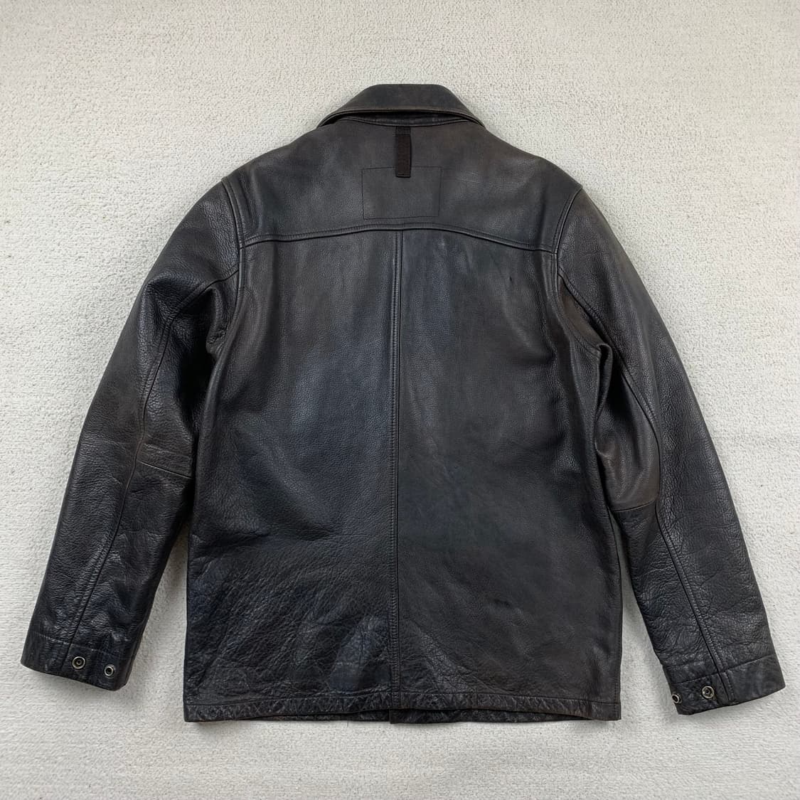 90's 올드갭 카우레더 카코트 자켓 다크브라운 상품이미지2