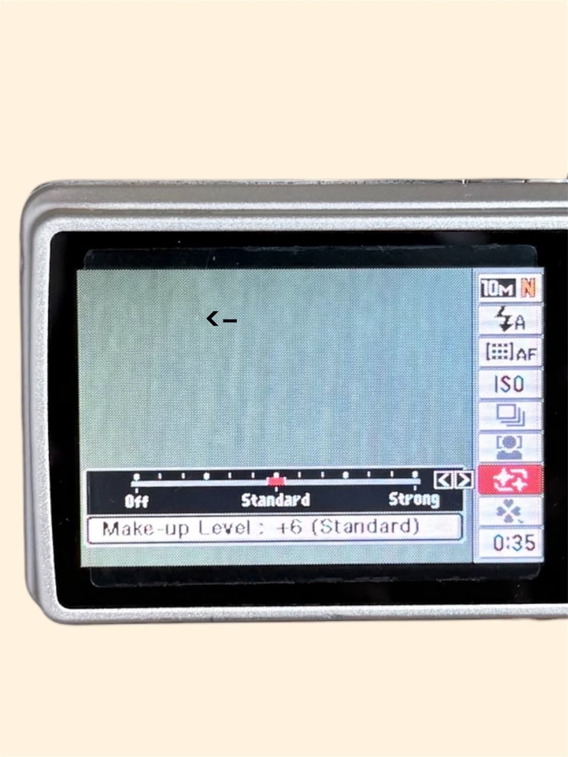 메이크업모드) 카시오 엑슬림 EX-Z270 디카 빈티지 캠코더 /캐논니콘 상품이미지5