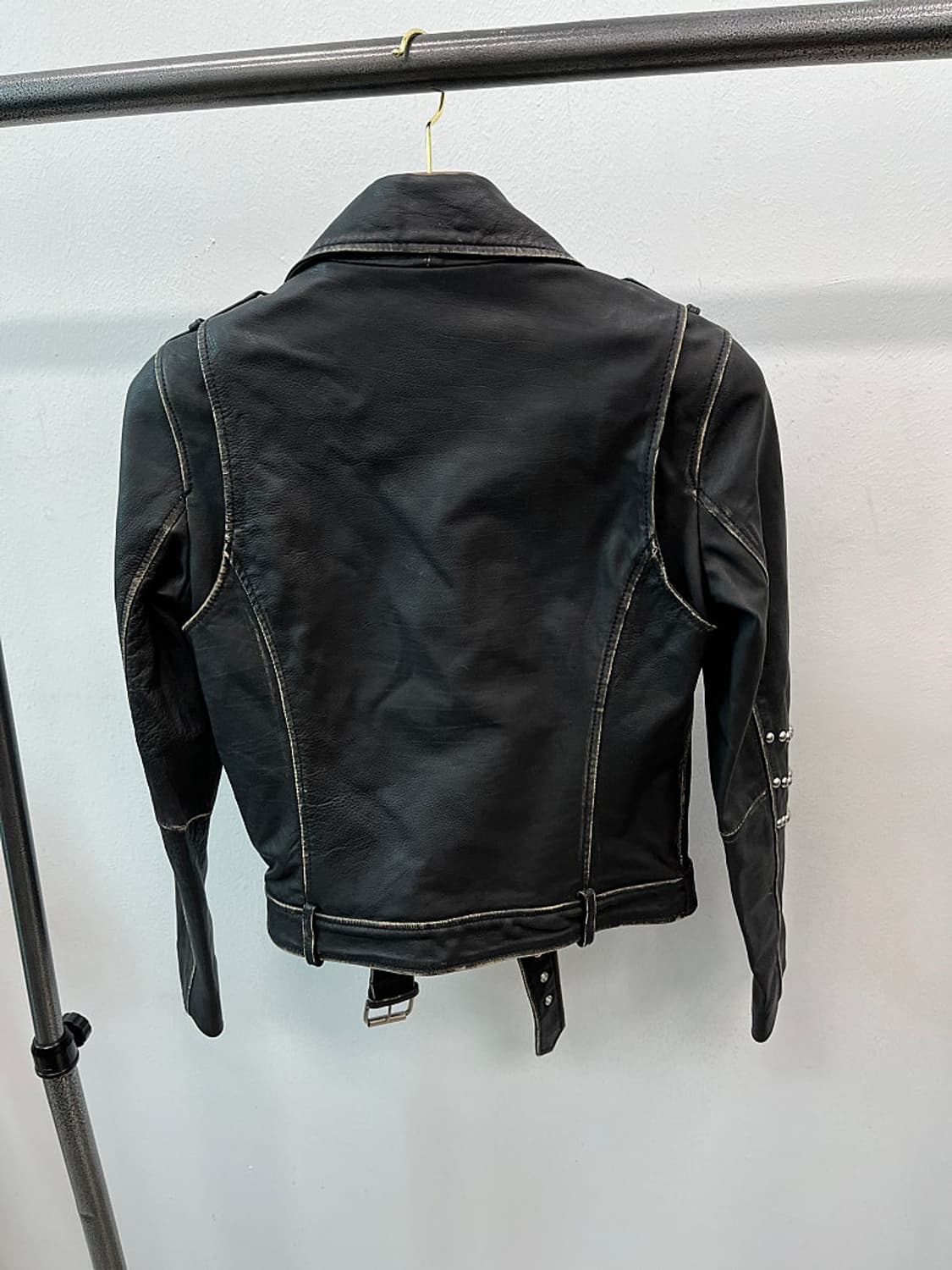 여) 마쥬 스터드 라이더자켓  상품이미지2