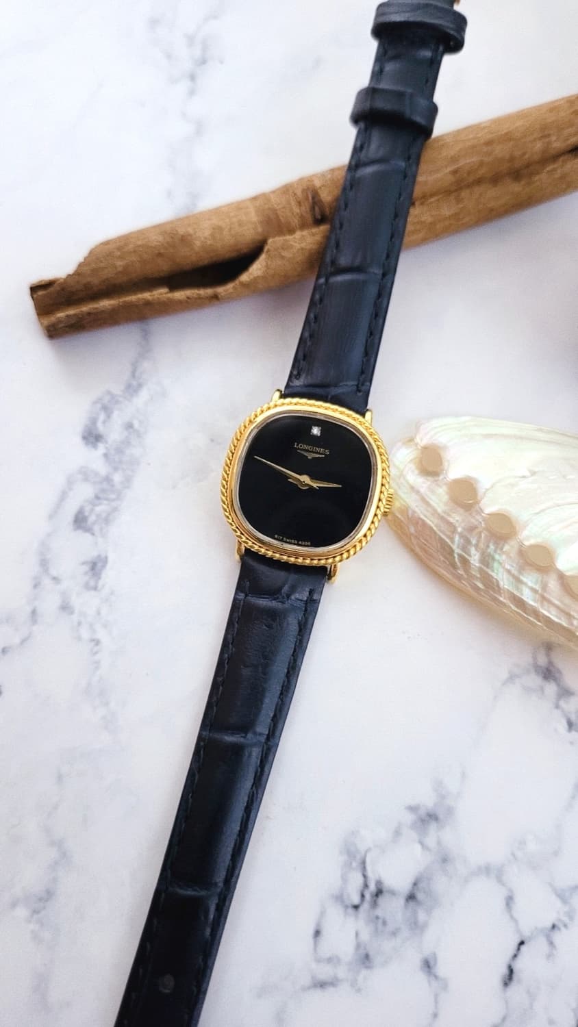 [특가상품]정품 론진 빈티지 817.4336 원포인트 다이아 로프 베젤 상품이미지7