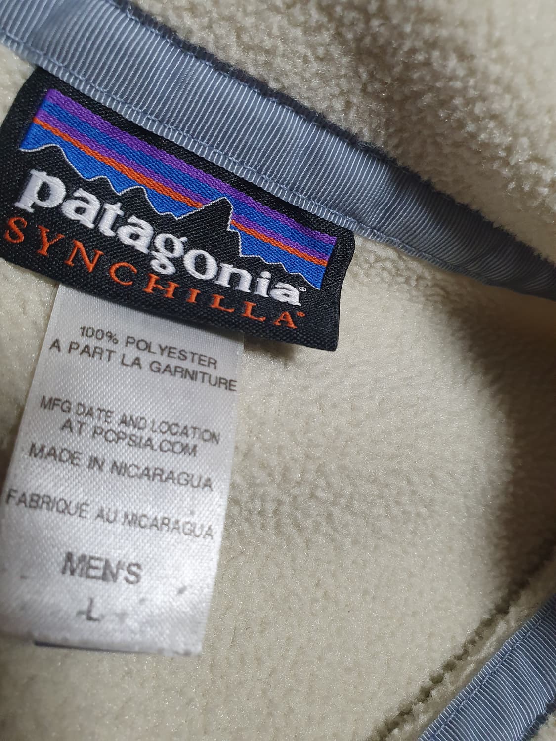 (레어)파타고니아 맨즈 신칠라 L 상품이미지4