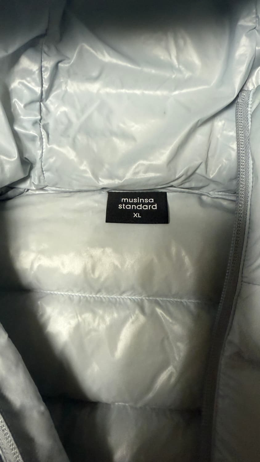 무신사 스탠다드 시티 레저 후드 라이트 다운 자켓 클라우디 블루 상품이미지3