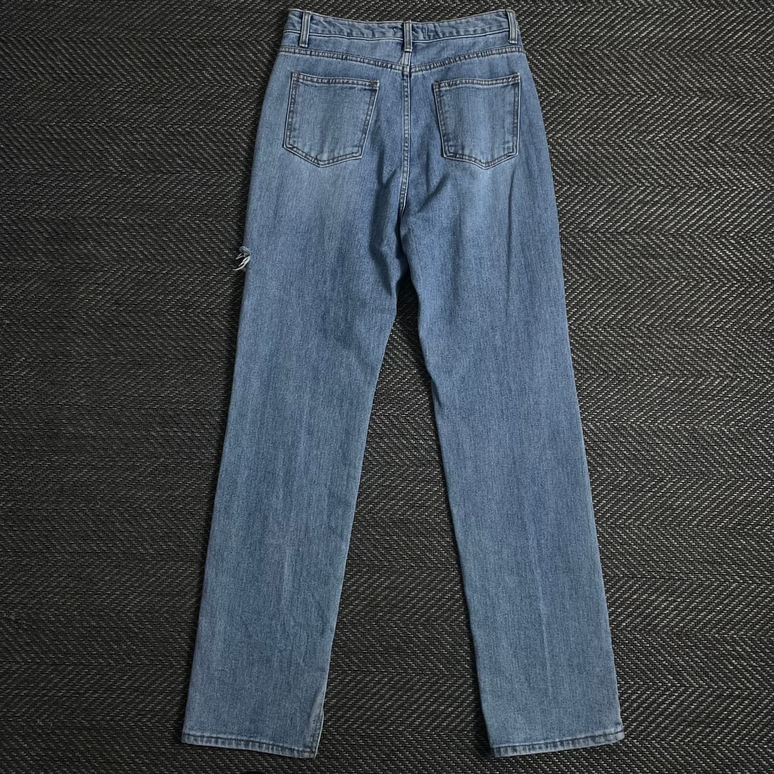 빈티지 우먼스 디스트로이드 슬림 데님 팬츠o 3648 상품이미지3