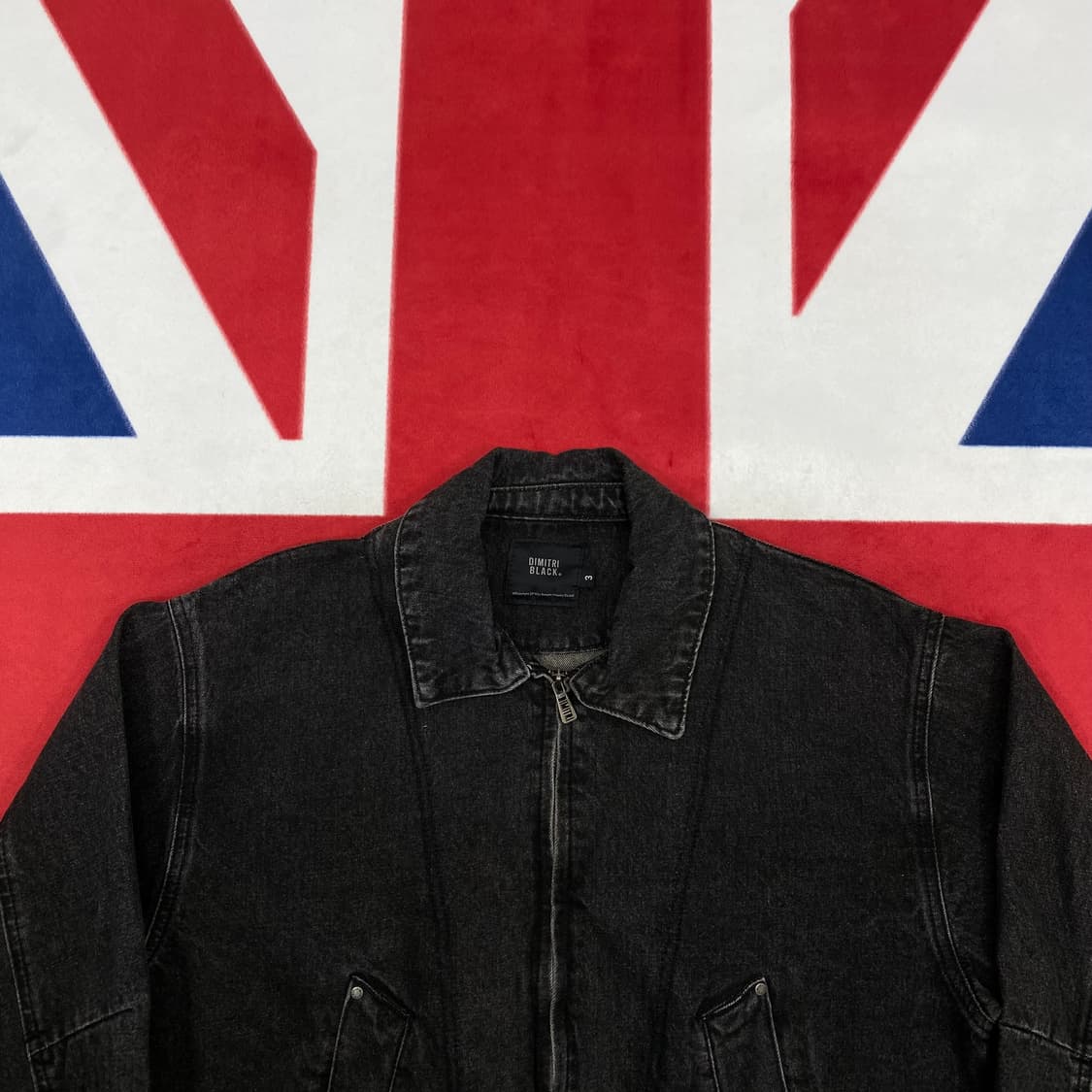 디미트리블랙 흑청데님자켓 3 실측  상품이미지3