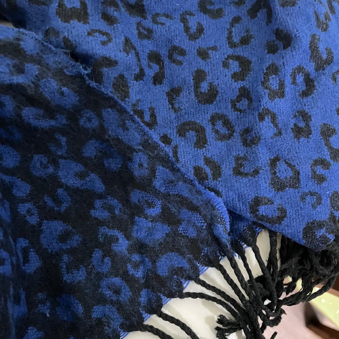 [JPN] 빈티지 갸루 레오파드 머플러 상품이미지3