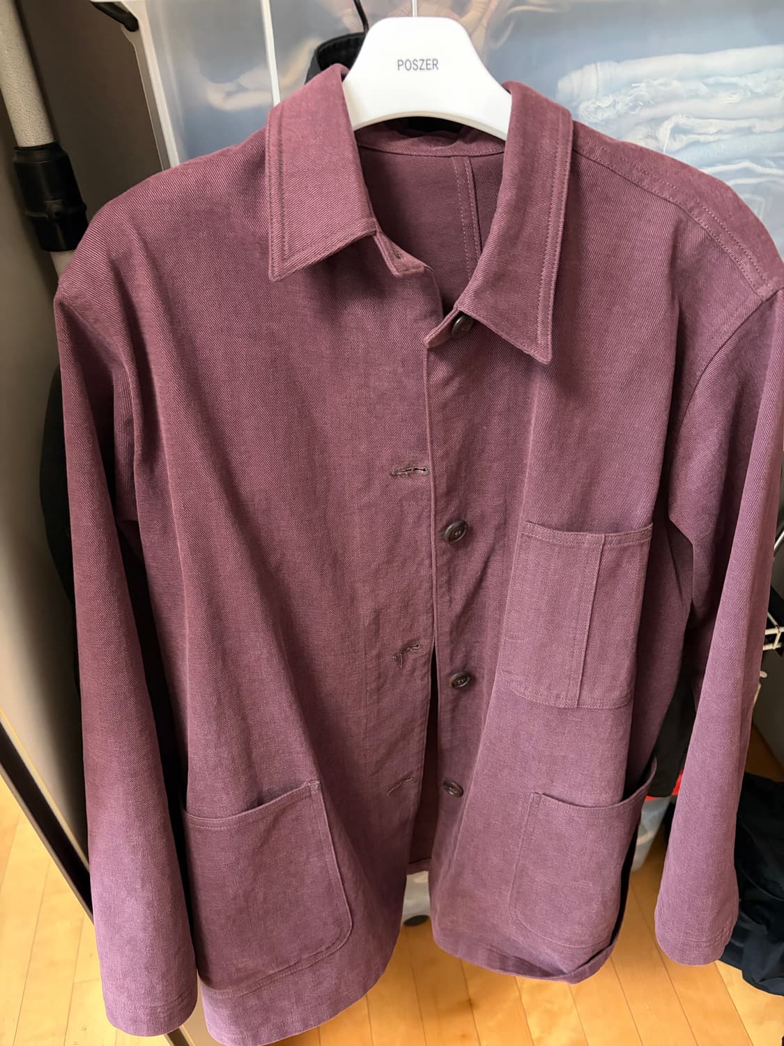 페스토 워크 자켓 와인 상품이미지6