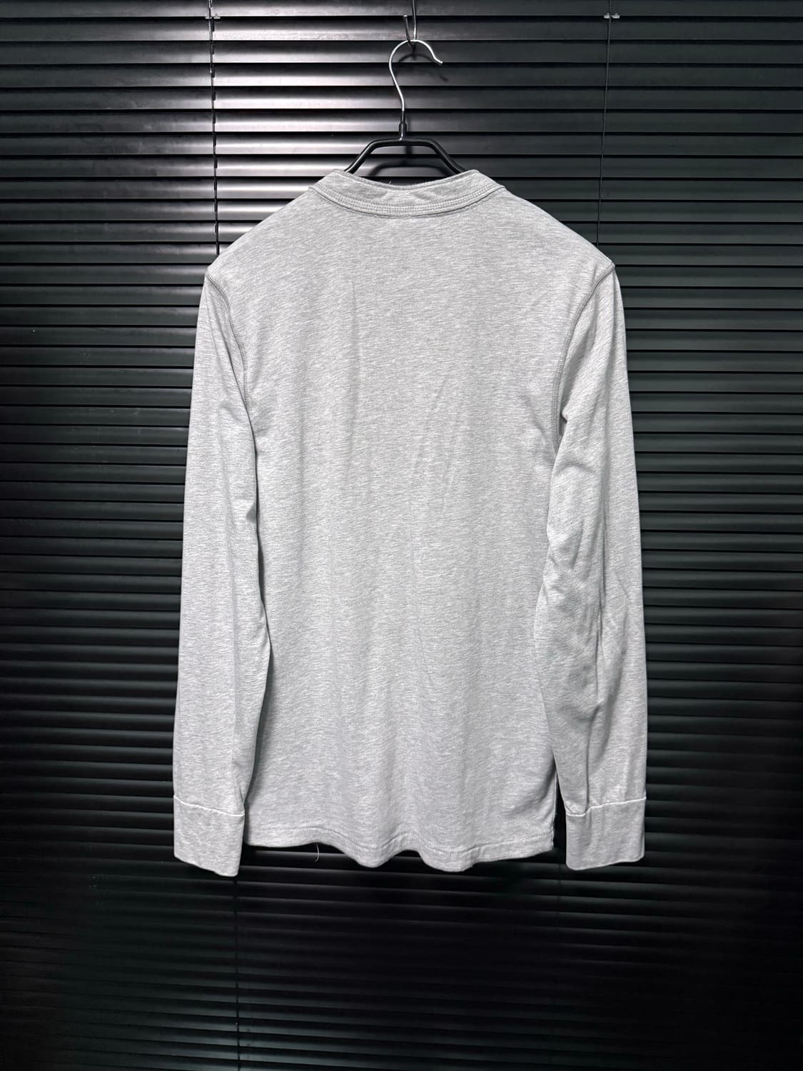 아베크롬비 긴팔 티셔츠 롱슬리브리스 회색 그레이 민트 하늘색 L 100 상품이미지5