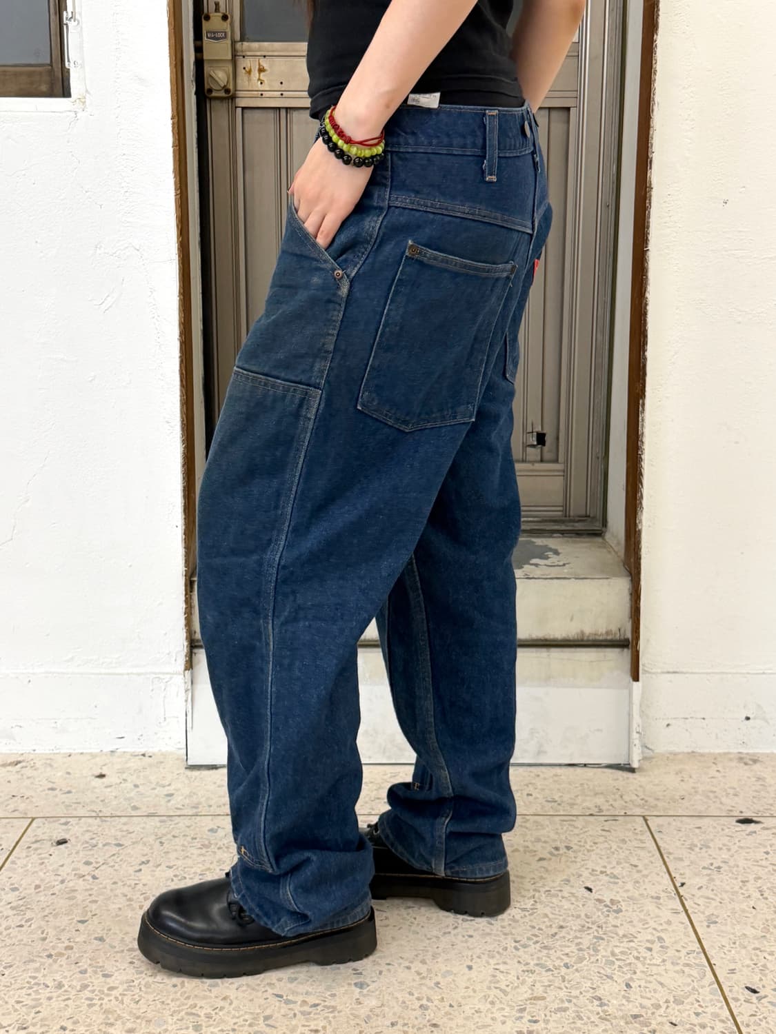 WILD ASS 더블니 워크팬츠 상품이미지2