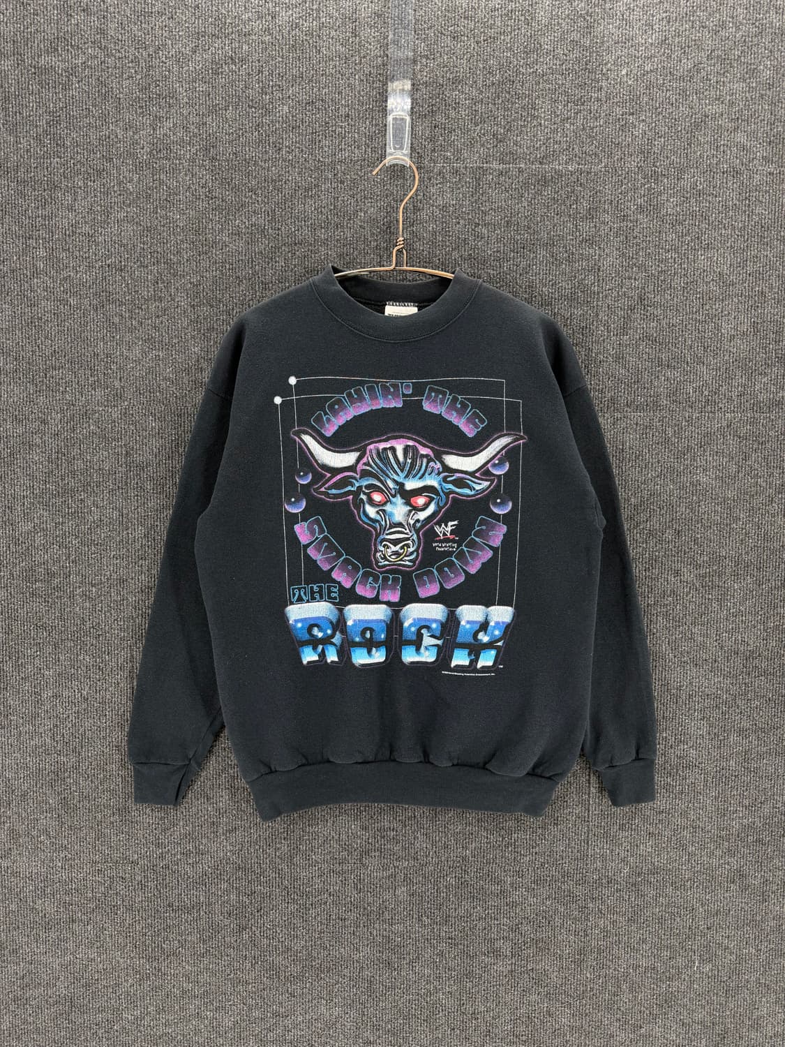 1999 WWF 더락 스맥다운 맨투맨 상품이미지1