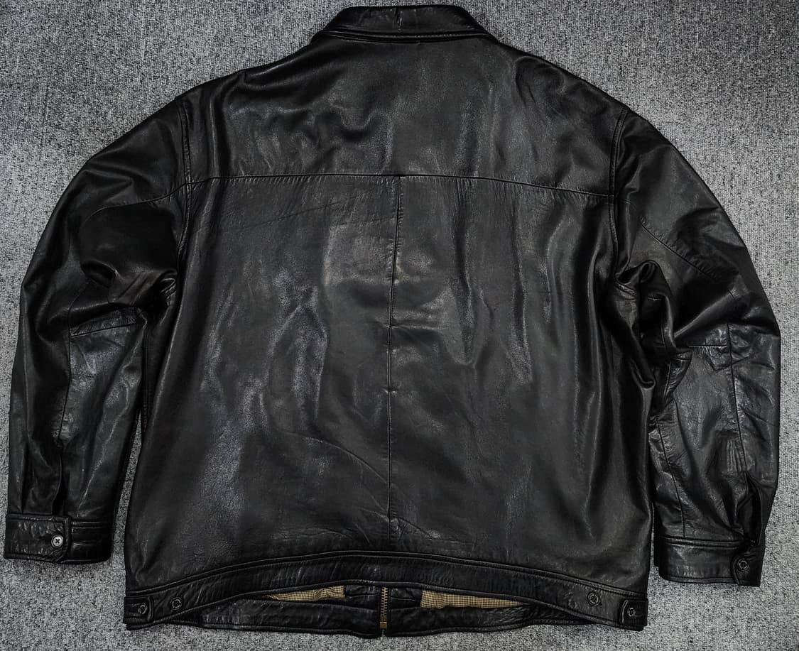 폴로 랄로렌 맥스웰 가죽 집업 자켓 레더자켓 XXL 상품이미지2