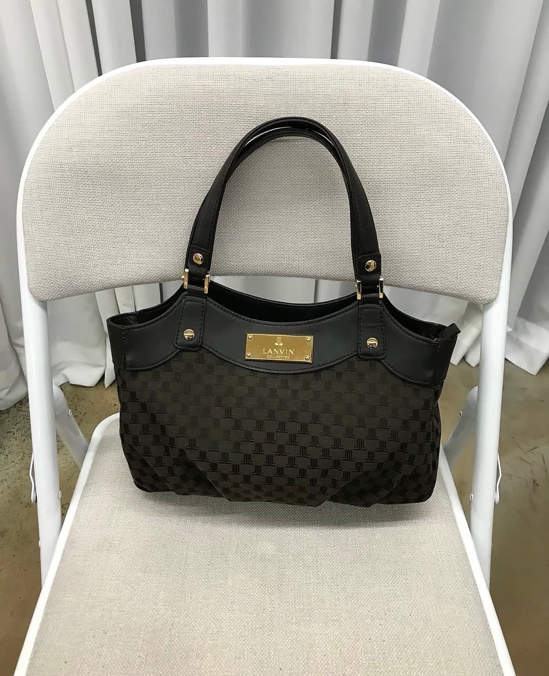 랑방 금장 토트백 가방 상품이미지1