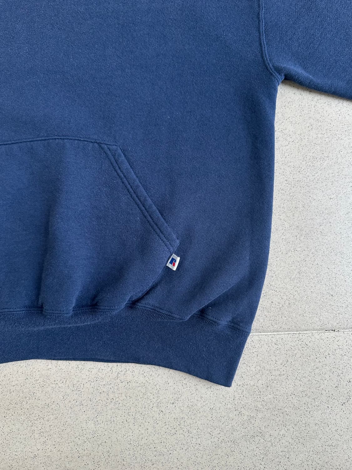 90s 빈티지 러셀 후드 네이비 L 상품이미지3