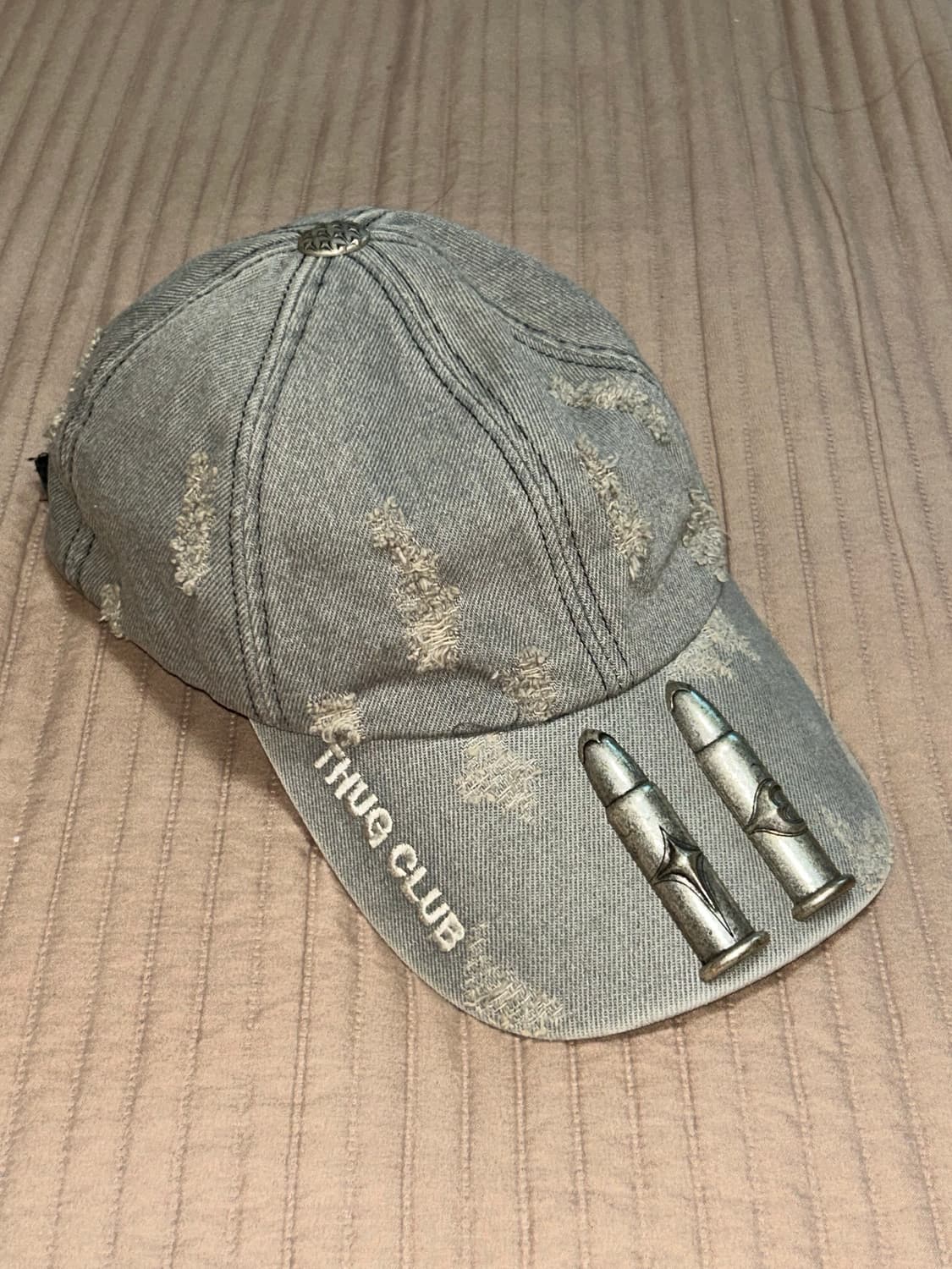 떠그클럽 총알 볼캡 Thug club ball cap 상품이미지1