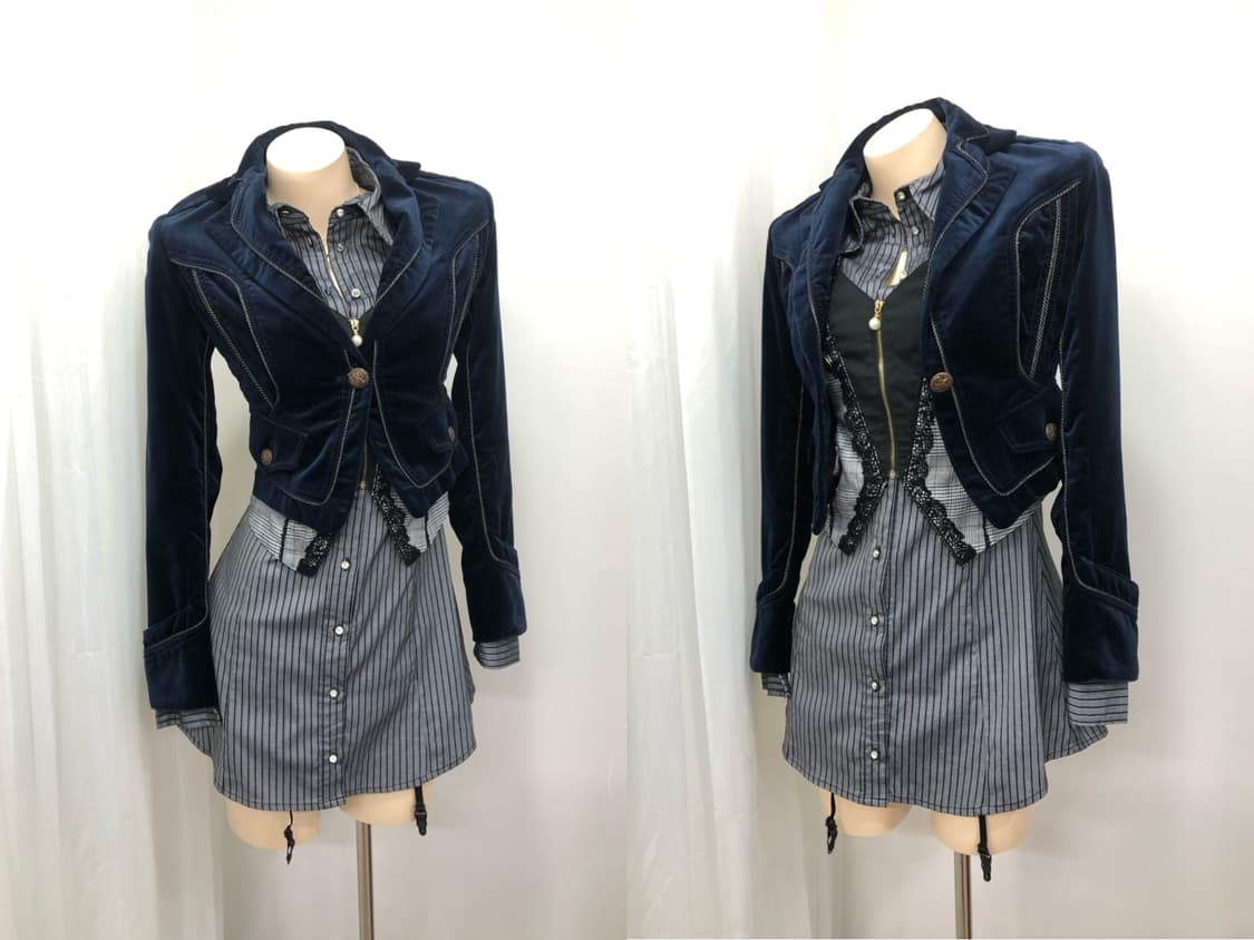 navy dollish antique gal set /DOHC,엑시즈팜 상품이미지3