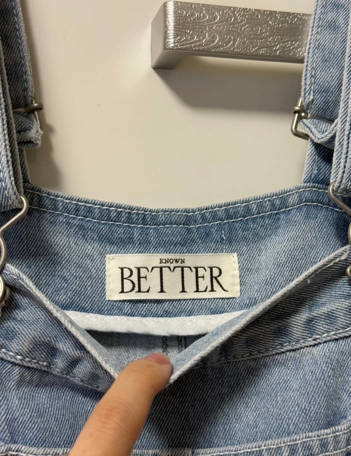 노운베러 데님 오버롤 상품이미지6