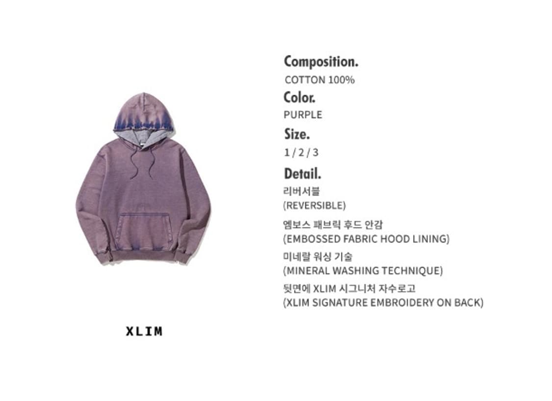 XLIM EP.4 SYNOPSIS 01 HOODIE (1) 상품이미지5