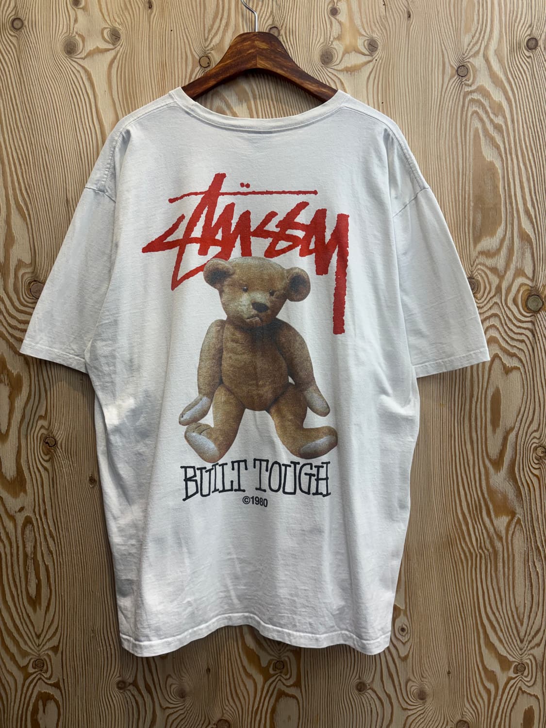 스투시 빌트 터프 곰돌이 반팔 티셔츠 상품이미지1