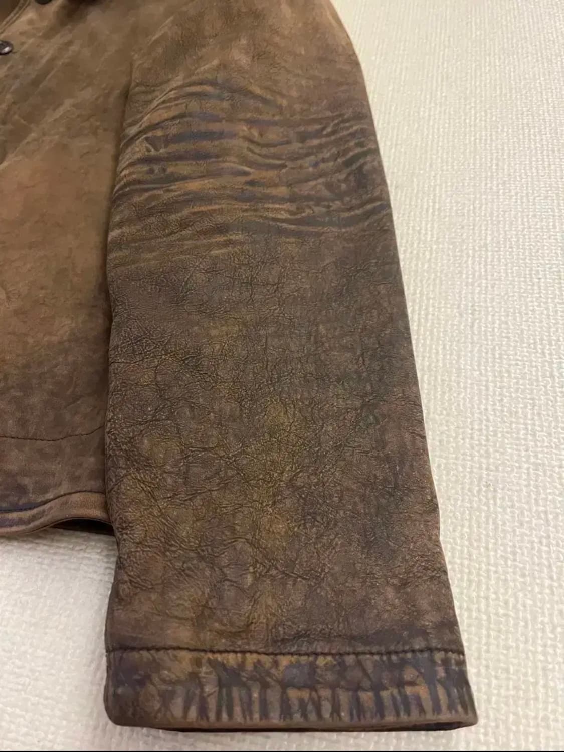 RRL COWHIDE N1 LEATHER DECK JACKET 상품이미지3