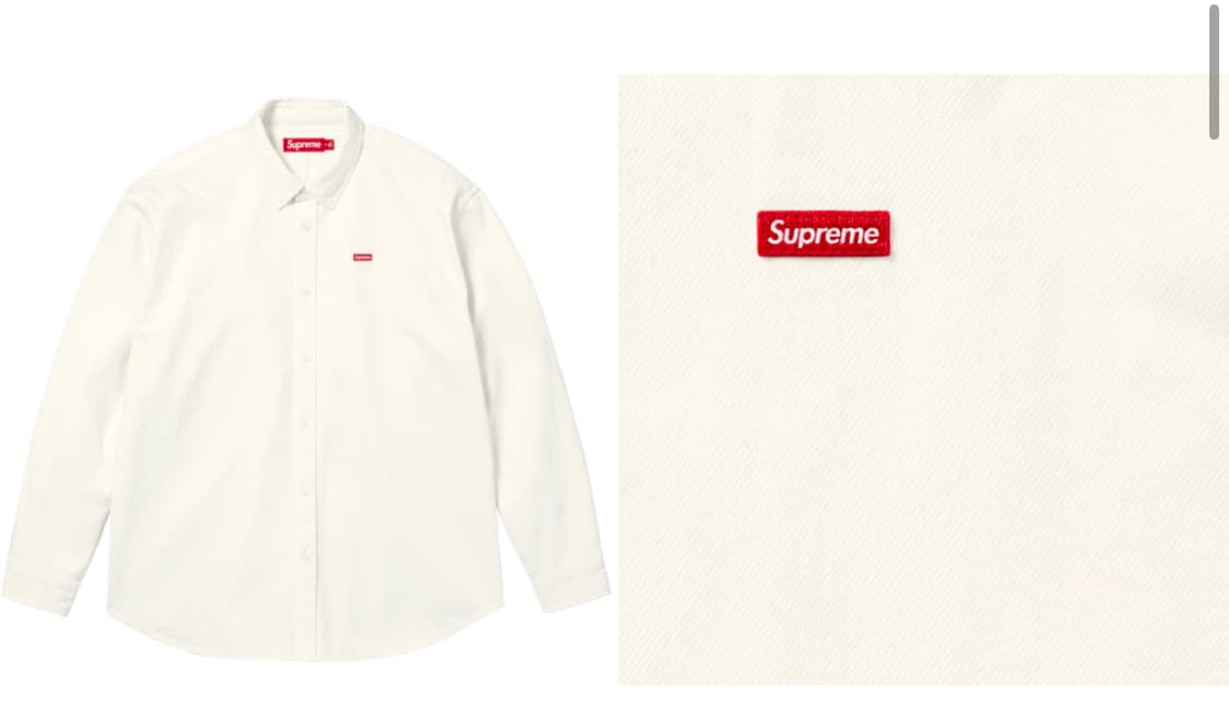SUPREME 박스로고 옥스포드 셔츠 상품이미지2