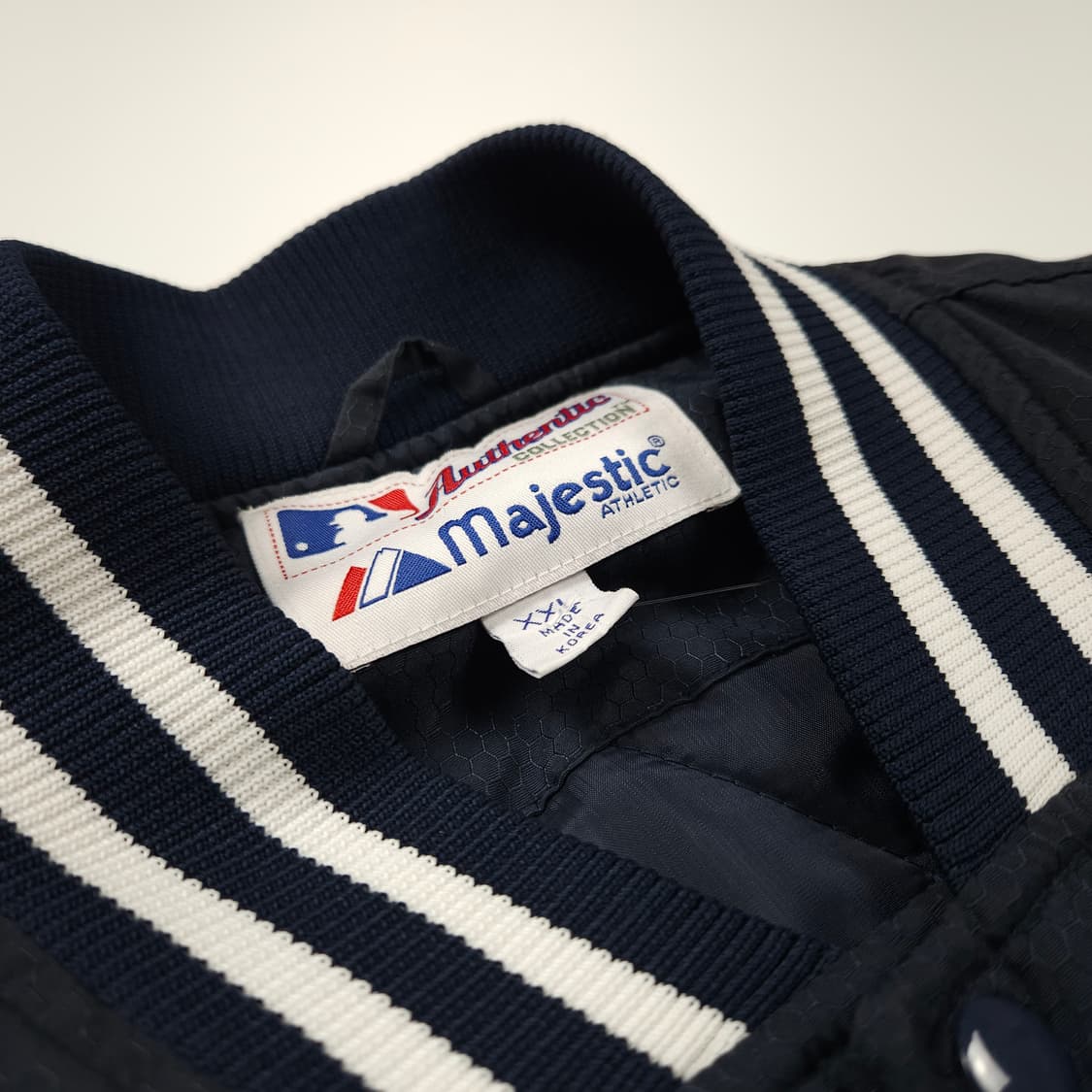 마제스틱 뉴욕 양키스 빅로고 바시티 자켓 (XXL) 상품이미지9