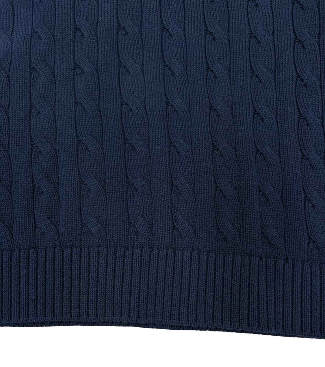 폴로 케이블니트 네이비 (XL) 상품이미지4