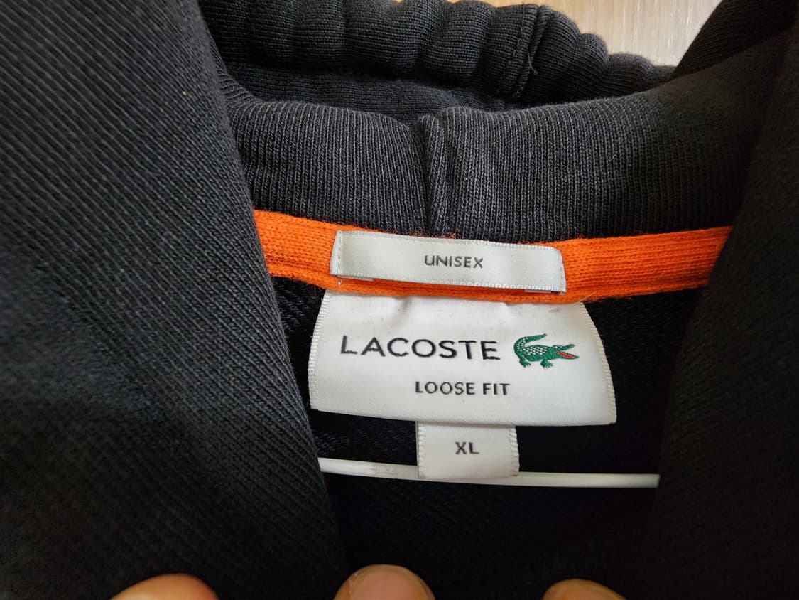 (XL)라코스테 공용 루즈핏 후드티 상품이미지7