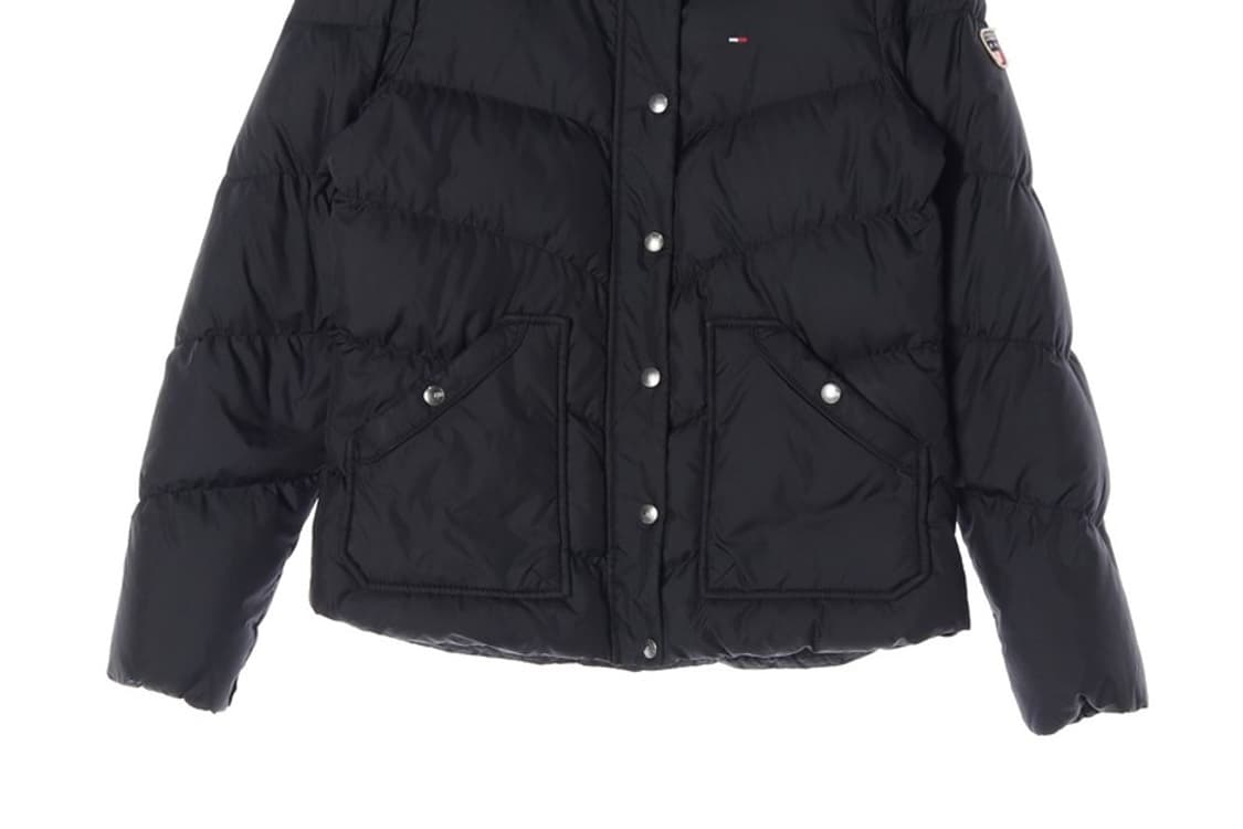 타미힐피거 데님 블랙 숏패딩 M 상품이미지5