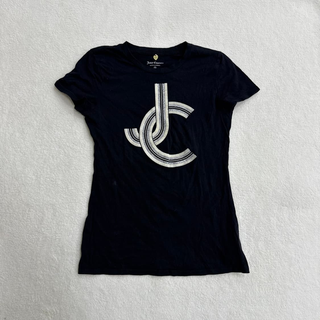 XS 쥬시 꾸뛰르 여성 빅로고 반팔티 0316T 상품이미지1