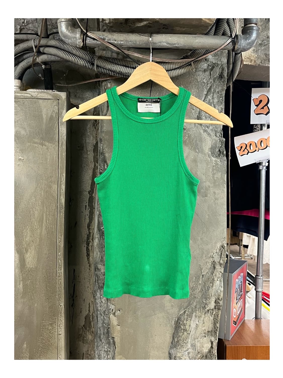 아미 슬리브리스 그린 XS #csz3795 상품이미지1