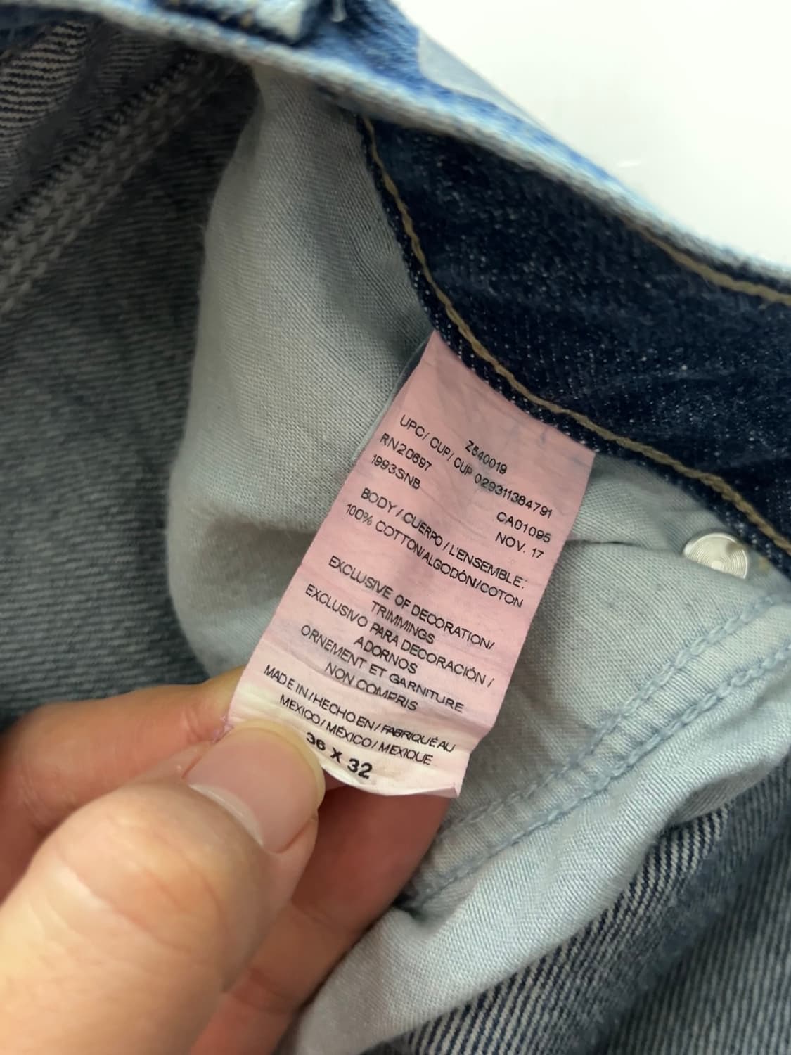 디키즈 카펜터 데님 팬츠 36 상품이미지6