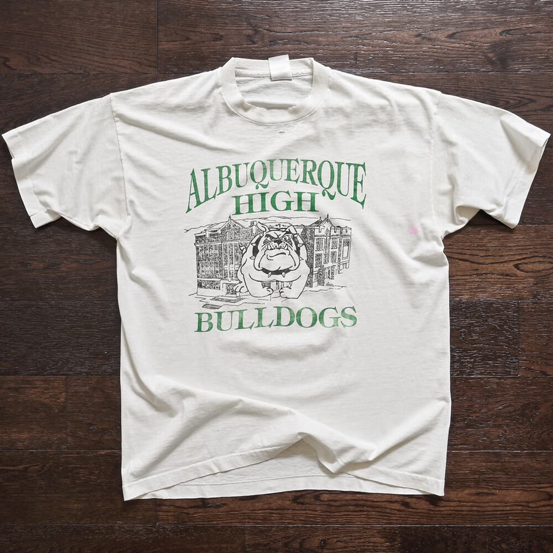 90s Albuquerque High Bulldog 빈티지 티셔츠 상품이미지1