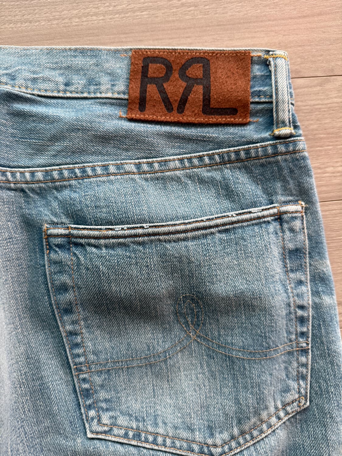 RRL 더블알엘 빈티지 파이브 포켓 빈파포 34/32 노수선 레어템 상품이미지5