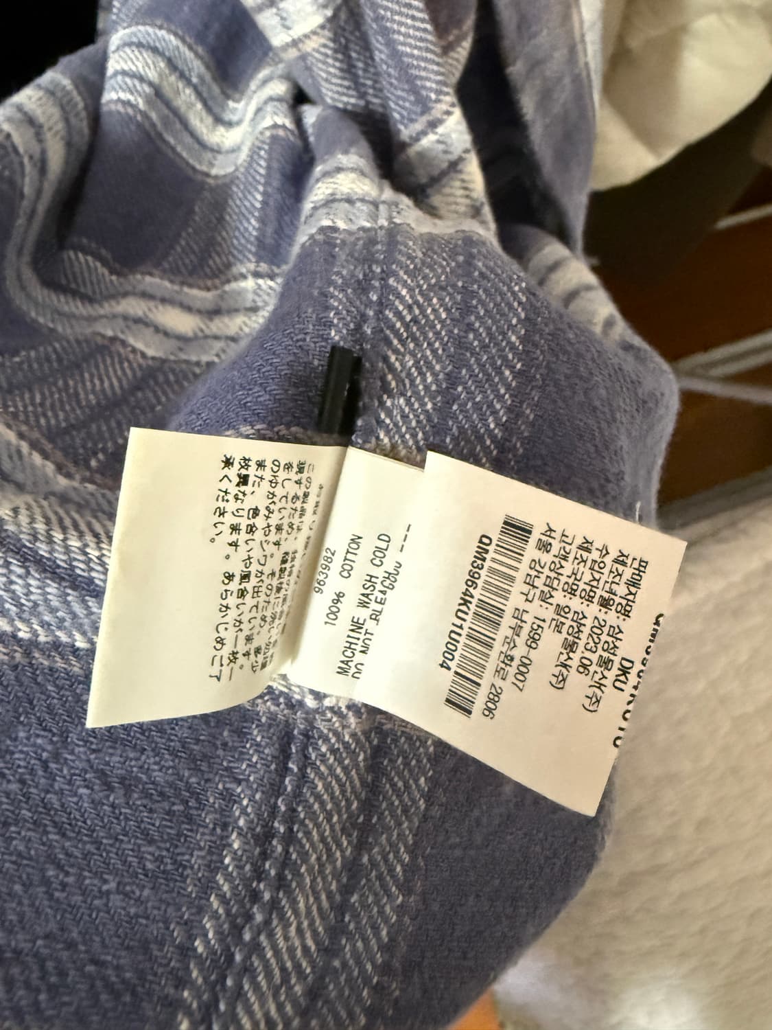 쿠로 체크셔츠 4 상품이미지7