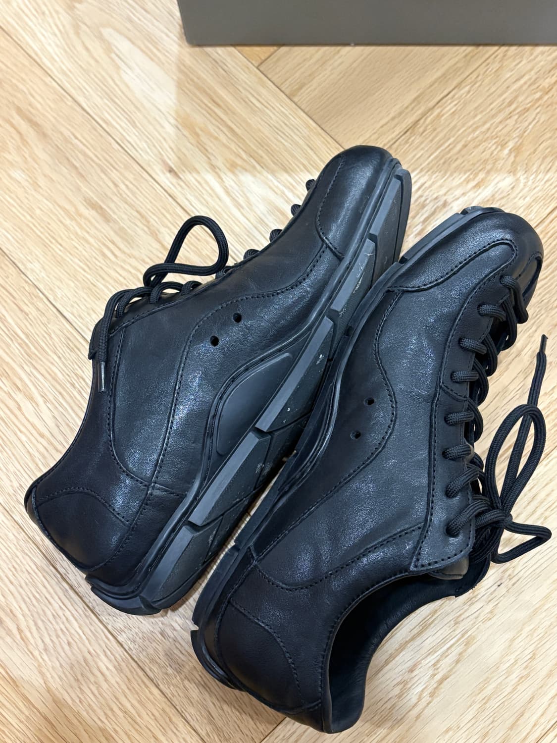 로맨틱무브 보울러 스니커즈 240 검정 상품이미지6