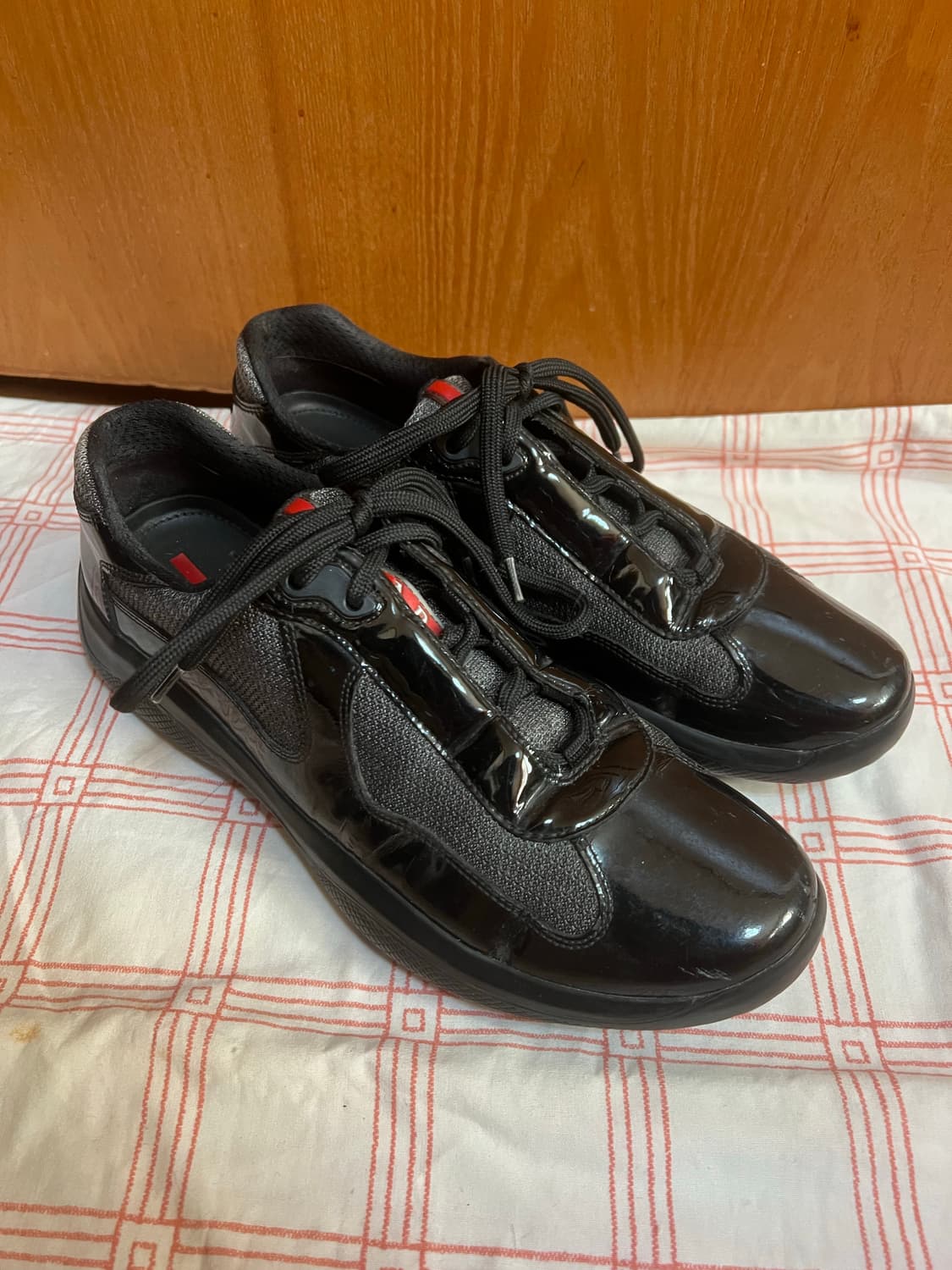 프라다 아메리카컵 og 블랙 유광 상품이미지1