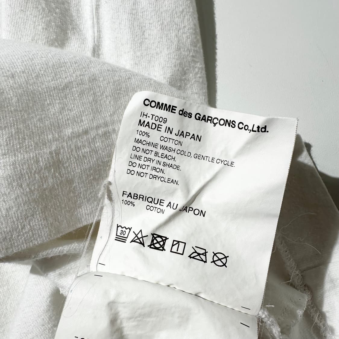 꼼데가르송 CDG 로고 반팔 티셔츠 상품이미지7