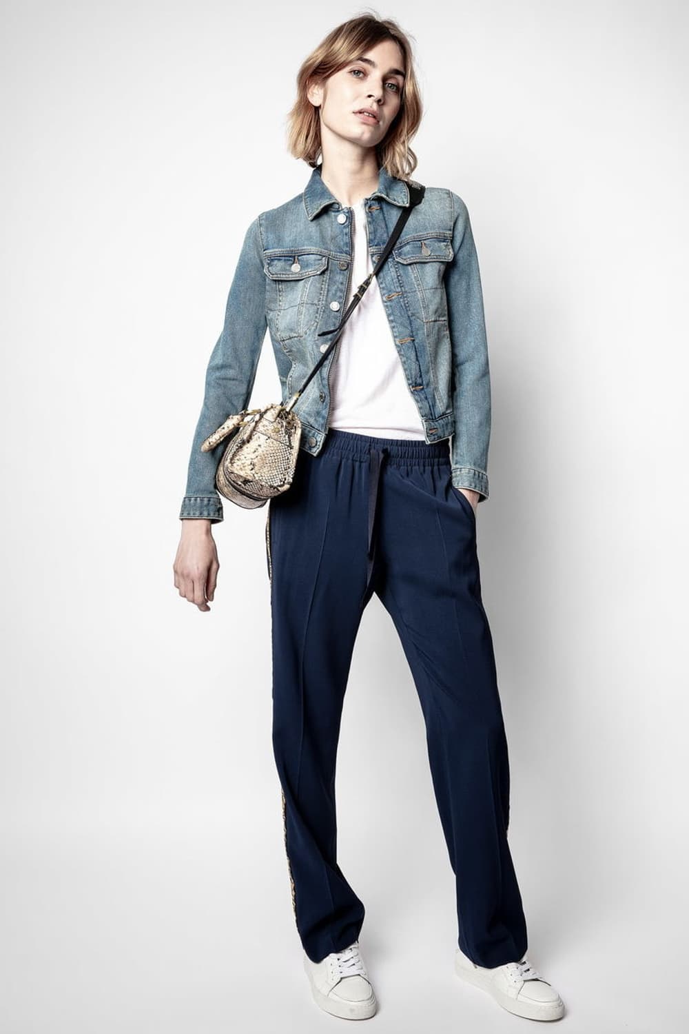 자딕앤볼테르 네이비 트랙 팬츠 포미팬츠 38 상품이미지2