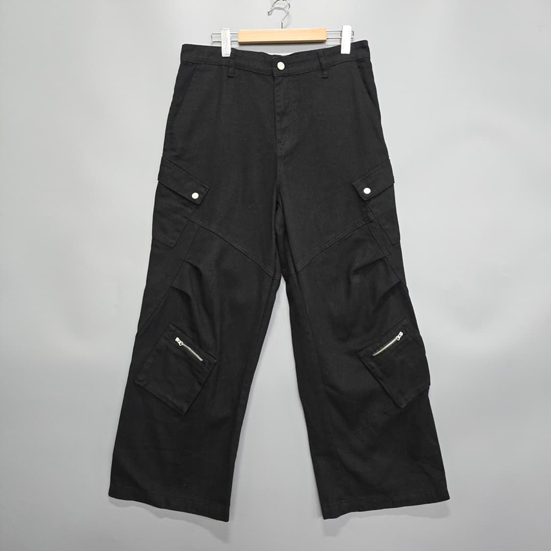 플로피디스크리서치 카고 팬츠 블랙 L 상품이미지1
