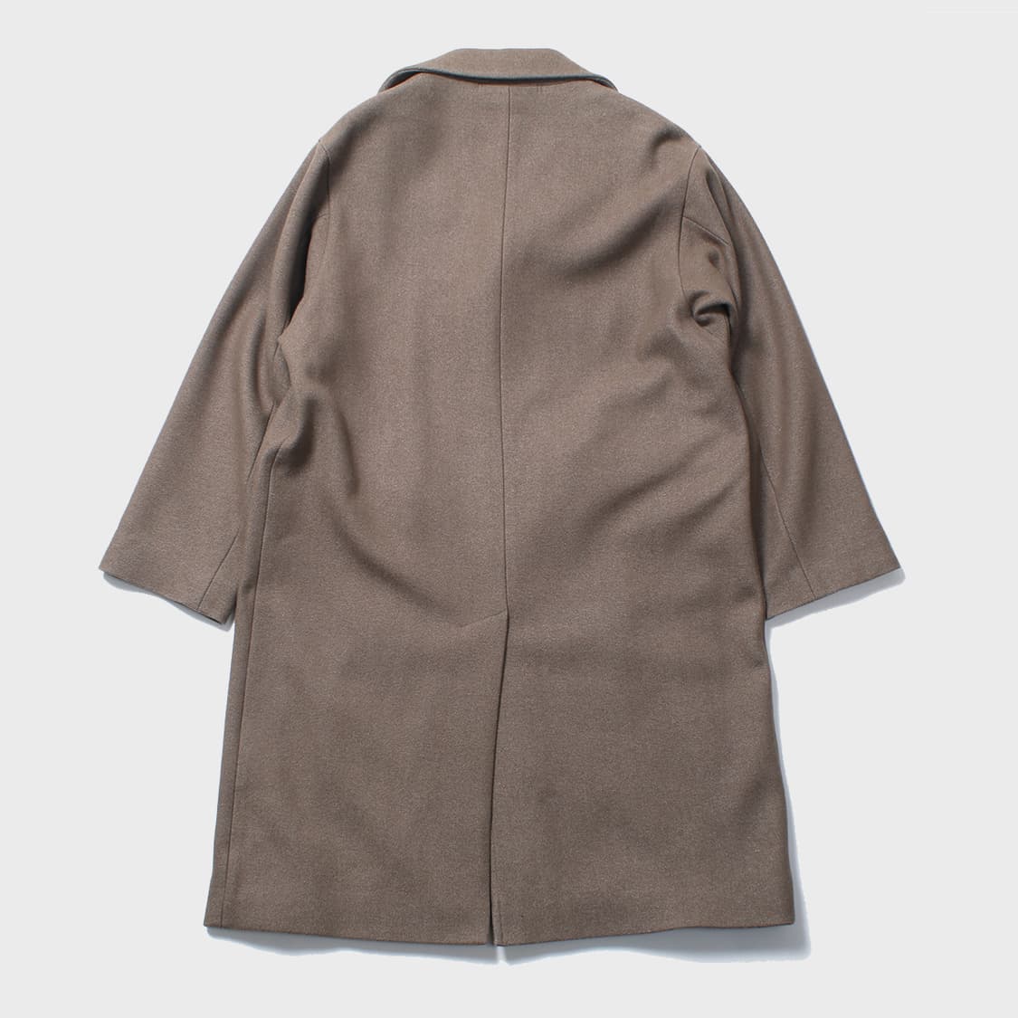 AURALEE wool silk melton  soutien collar coat  상품이미지5