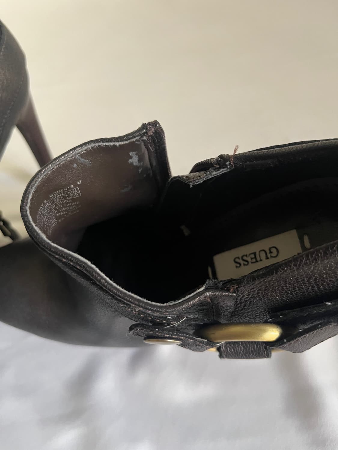 Guess 00s 하네스 가보시 킬 힐 상품이미지8