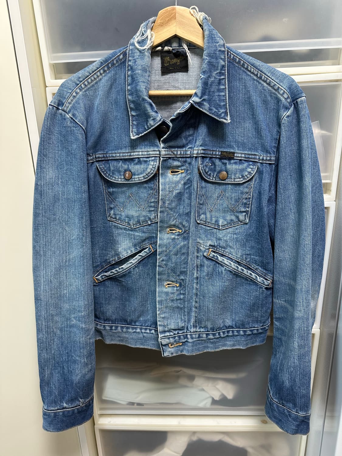 빈티지 랭글러 데님 자켓 상품이미지1